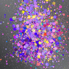 Load image into Gallery viewer, 1/4oz Raw Glitter Chunky- Purple
