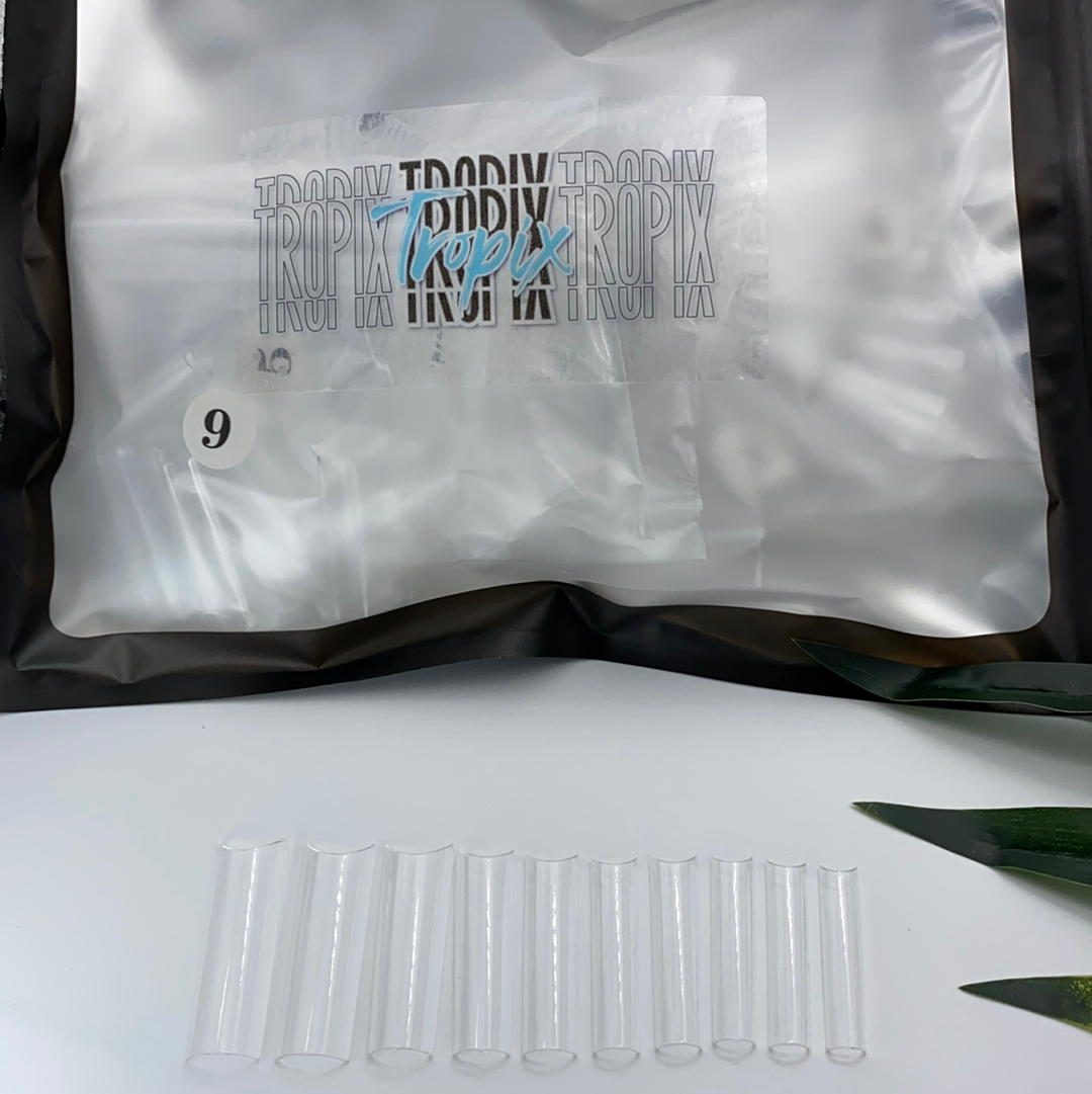 500pcs C-curve Square XXL Nail Tips