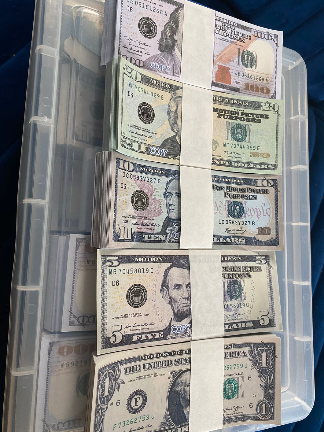 Prop Money 50pcs