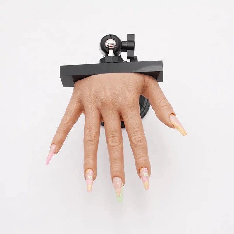 Fixed Non-Posable Silicone Hand