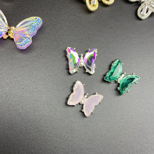 Load image into Gallery viewer, 2pcs Butterfly Nail Charms
