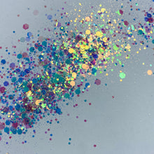 Load image into Gallery viewer, 1/4oz Raw Glitter Chunky- Blush Glow
