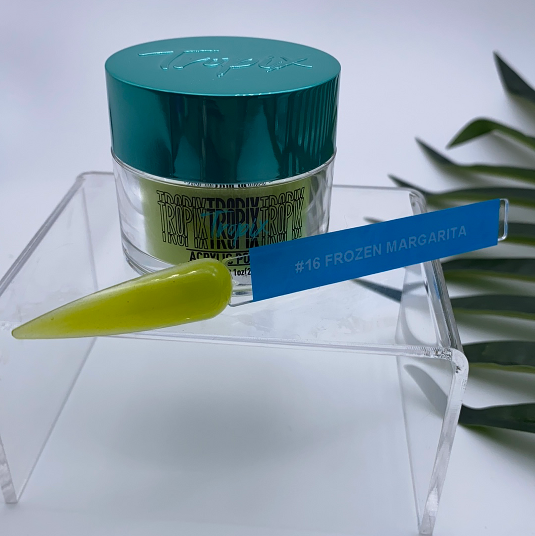 #16 Frozen Margarita | Green Acrylic