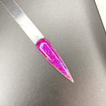 Load image into Gallery viewer, #123 Raspberry Pop Rocks | Glitter acrylic
