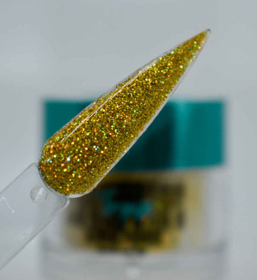 Egyptian Sun | Gold Glitter Acrylic