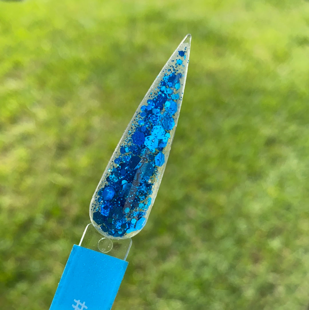 #76 Caribbean Sea | Glitter Acrylic