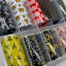 Load image into Gallery viewer, Designer Logo Nail Foil

