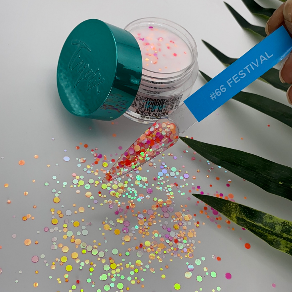 #66 Festival | Glitter Acrylic