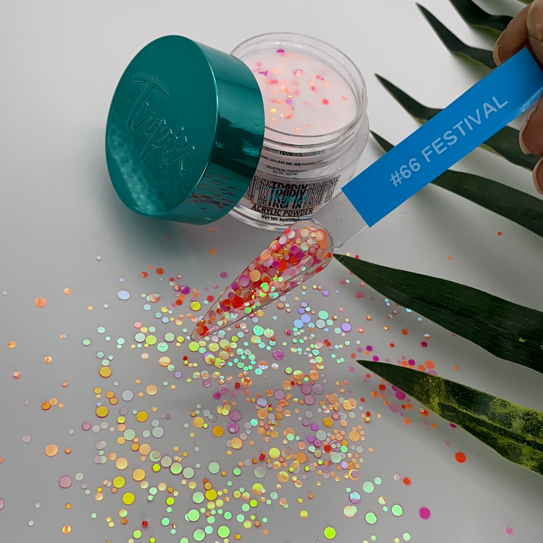 #66 Festival | Glitter Acrylic