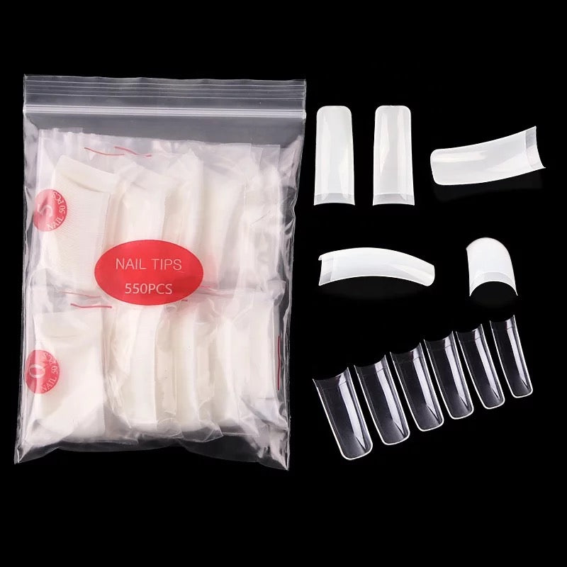 Natural Color Nail Tips