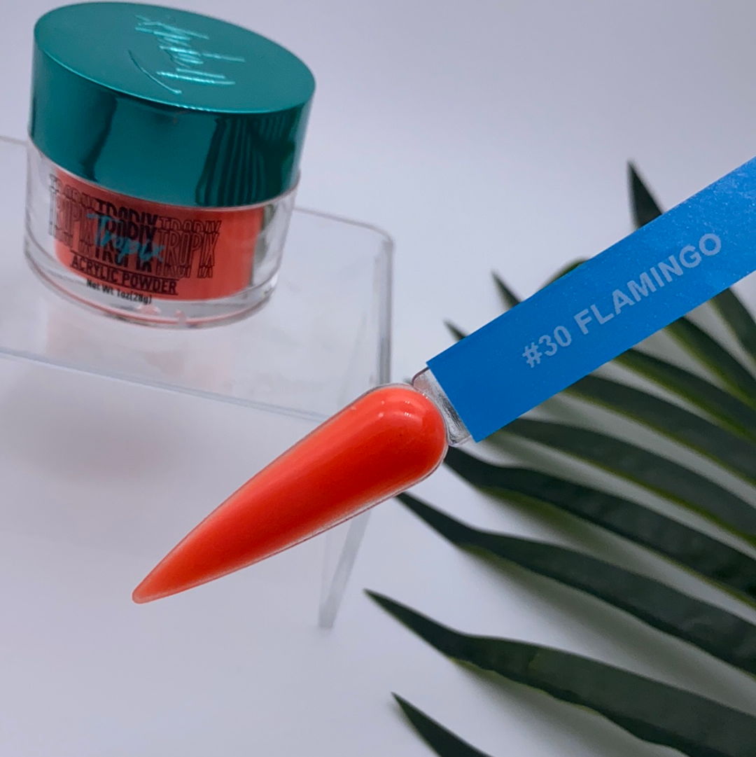 Flamingo | Orange Acrylic