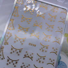 Load image into Gallery viewer, Nail Decal D039
