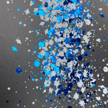 Load image into Gallery viewer, 1/4oz Raw Glitter Chunky- Blue / White

