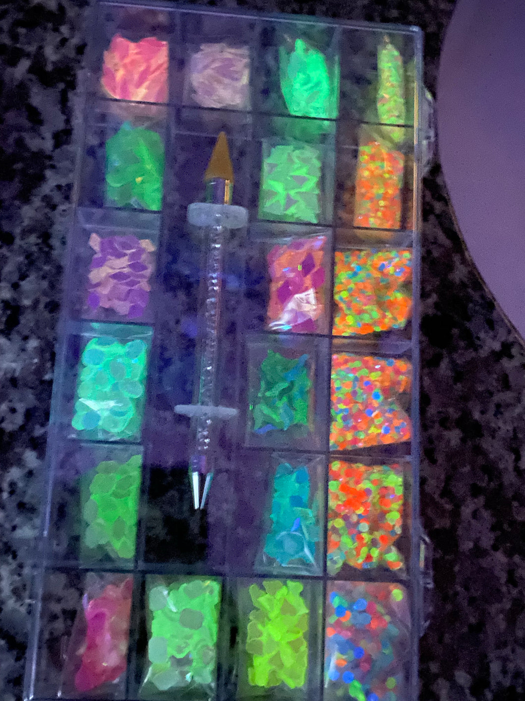 Pastel GLOW bling box