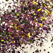 Load image into Gallery viewer, 1/4oz Raw Broken Glass Glitter -  Chameleon Pink / Green
