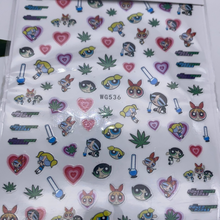 Load image into Gallery viewer, Nail Decal WG536

