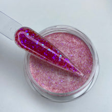 Load image into Gallery viewer, #123 Raspberry Pop Rocks | Glitter acrylic
