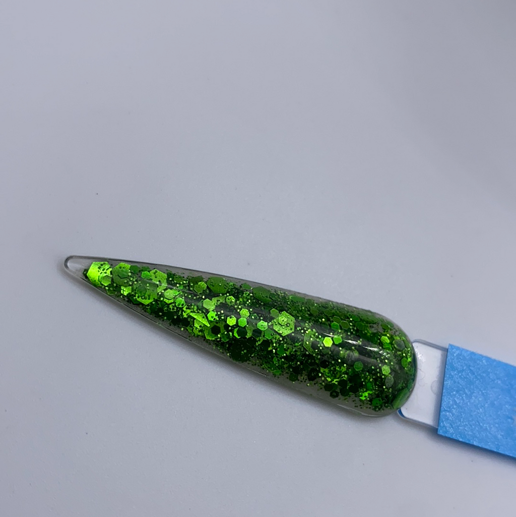 #81 Apple Pucker | Glitter Acrylic