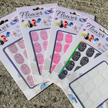 Load image into Gallery viewer, Nail Stickers - Dior holo/ metallic

