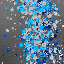 Load image into Gallery viewer, 1/4oz Raw Glitter Chunky- Blue / White
