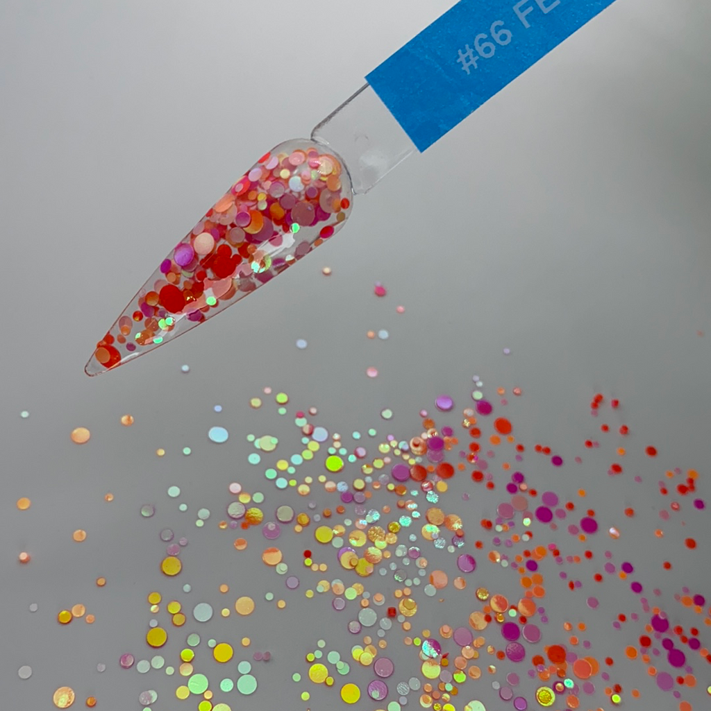 #66 Festival | Glitter Acrylic