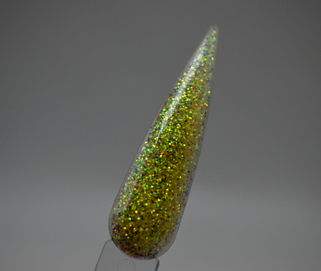 #171 Yellow Cockatiel | Glitter Acrylic