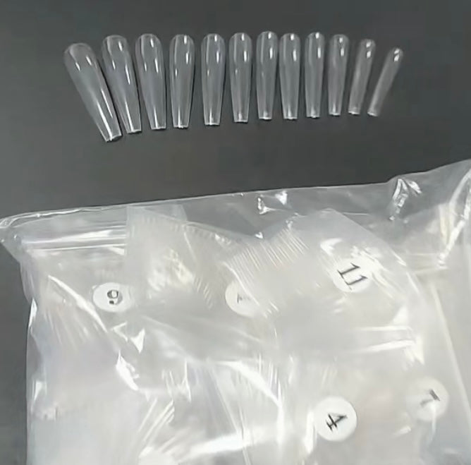 Full Coverage XXL Ballerina Nail Tips 500pcs