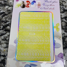 Load image into Gallery viewer, Snake Skin Nail Stickers

