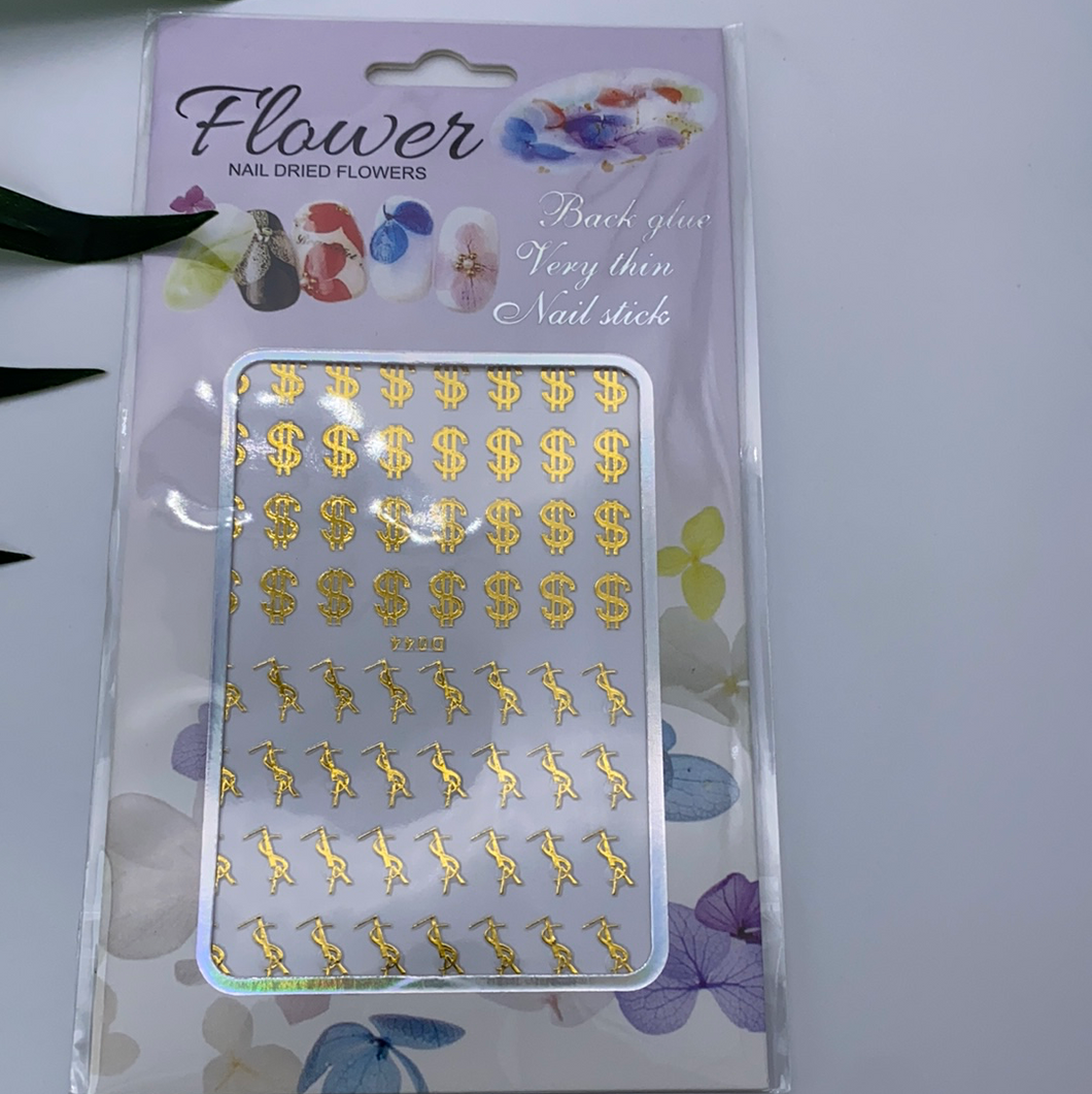 Nail Decal D044