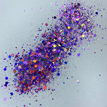 Load image into Gallery viewer, 1/4oz Raw Glitter Chunky- Purple
