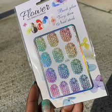Load image into Gallery viewer, Nail Stickers - Dior holo/ metallic
