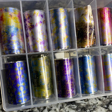 Load image into Gallery viewer, Nail Foil - galaxy designer 2
