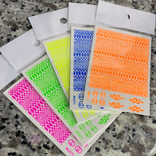 Load image into Gallery viewer, Neon Water Decal 5pcs
