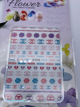 Load image into Gallery viewer, Nail Decal D008
