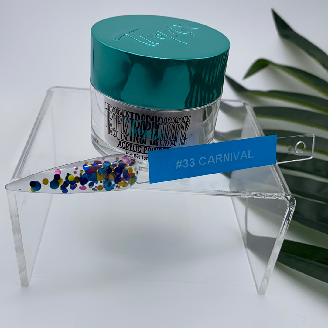 #33 Carnival | Glitter Acrylic